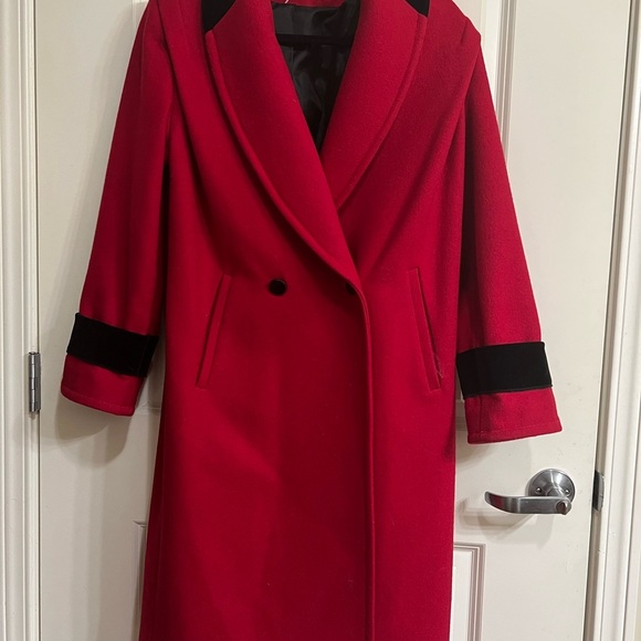 Vintage Red Coat - Picture 5 of 9